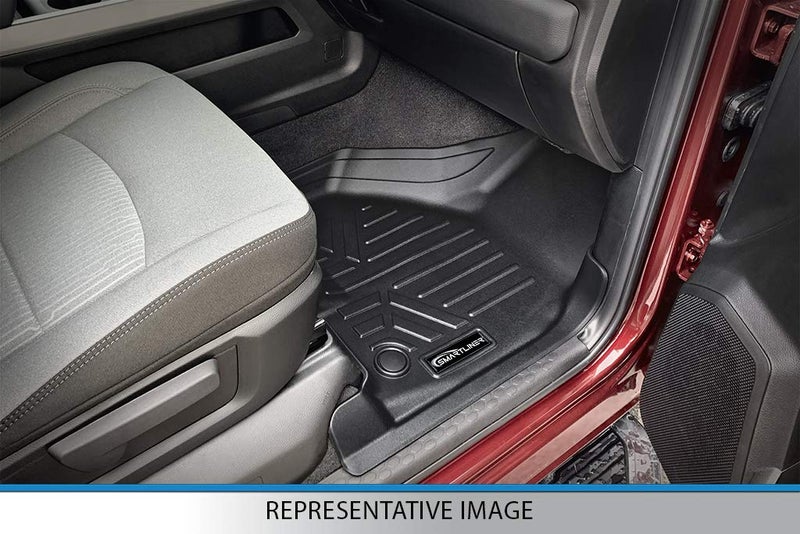 SMARTLINER Floor Mats 2 Row Liner Set for 2004-2008 Ford F-150 - Image 3
